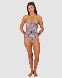 Baku Swimwear - Havana Bandeau One Piece Swimsuit
