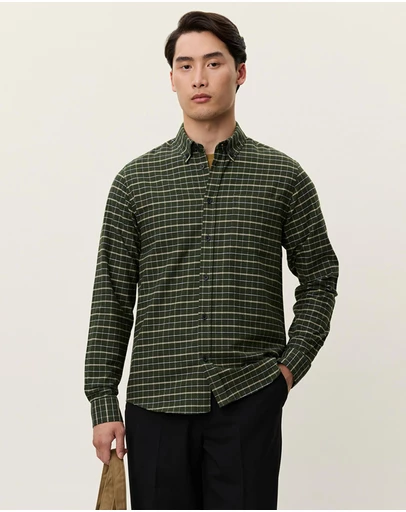Les Deux - Konrad Check Oxford Shirt