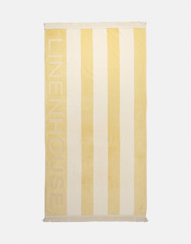 Linen House - Linen House Logo Beach Towel