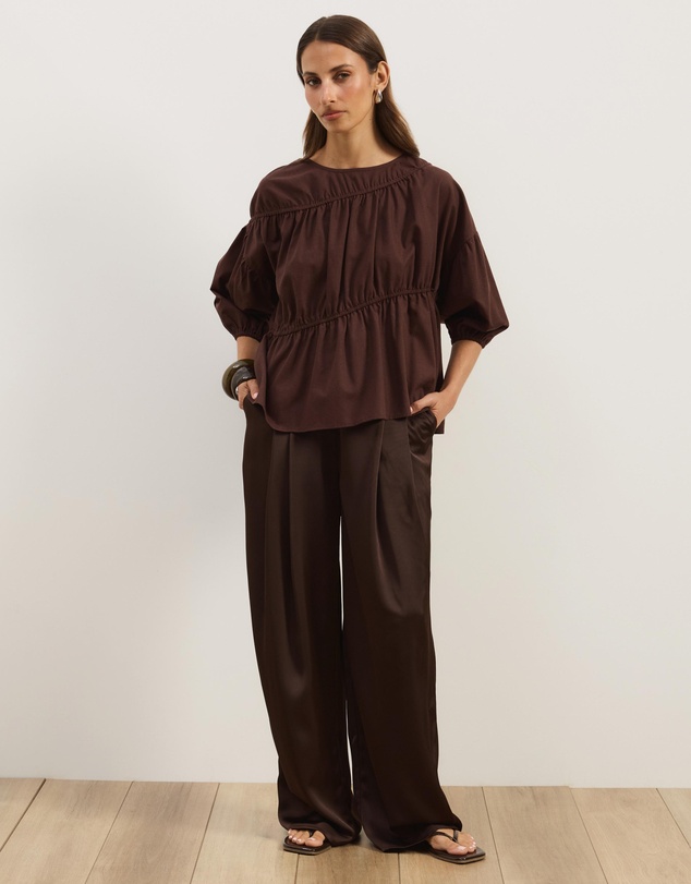 Atmos&Here - Cressida Smock Top