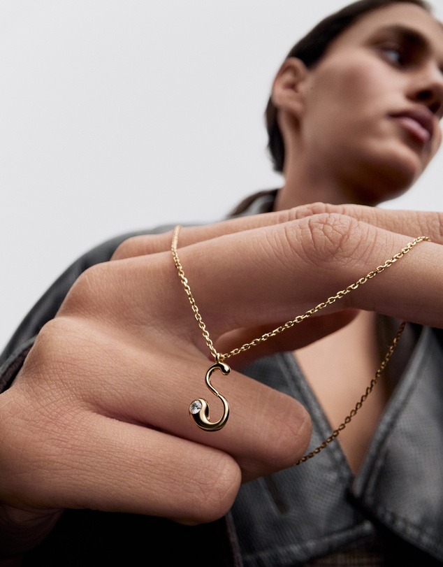 PDPAOLA - Initial 2026 S Pendant Necklace