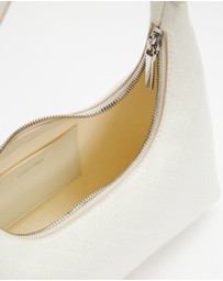 Calvin Klein - Emblem Allover Print Shoulder Bag
