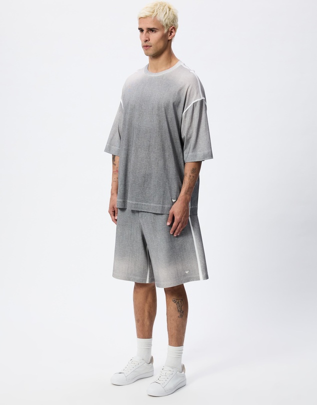 Emporio Armani - Jersey Gradient Oversized T-Shirt