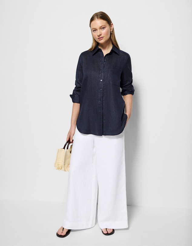 Commonry - Pocket Linen Shirt