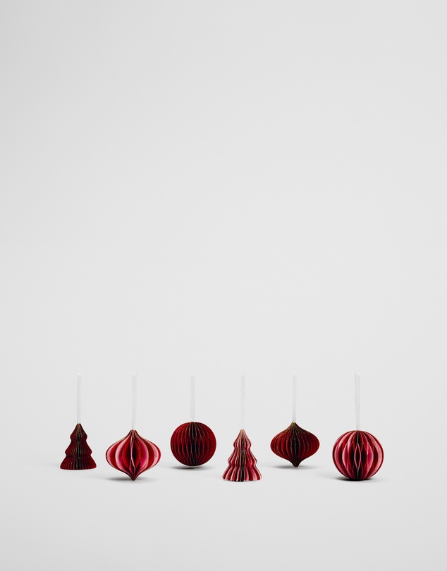 Country Road - Honeycomb Decoration Set Of 6