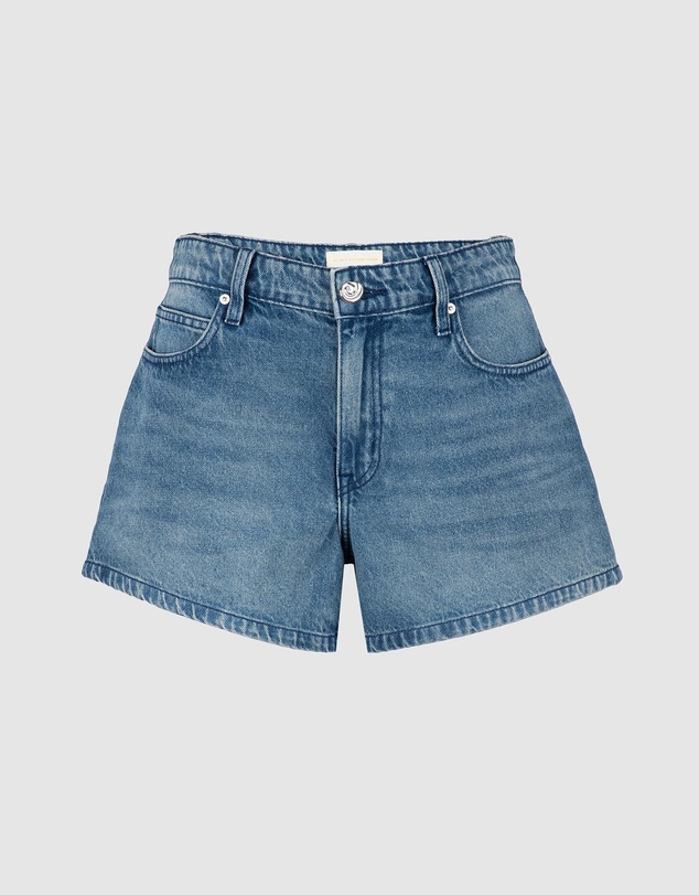Outland Denim - Olive Cooke x Outland Denim Ebony High Flare Shorts