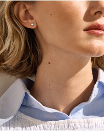 Skagen - Sofie Sea Glass Silver Earring