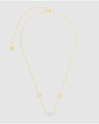 Wanderlust + Co - Sunlit Trio Gold Necklace