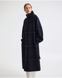 Oxford - Edi Wool Funnel Collar Coat