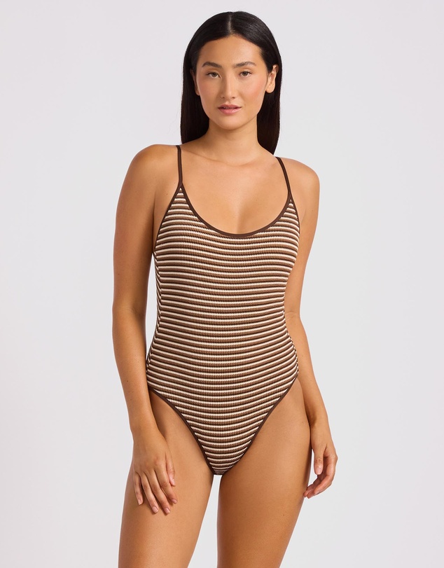 Seafolly - Scoop Neck Tie Back One Piece