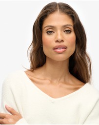 Superdry - Brushed Oversized V Neck Jumper