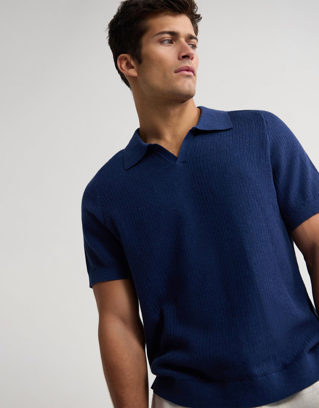 Oxford - Marc Ribbed Polo