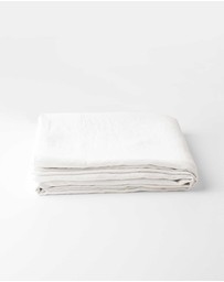 Aura Home - Emile Linen Flat Sheet