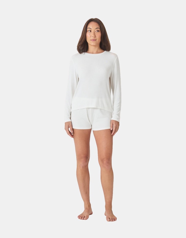 Gingerlilly - Avery Rib Lounge Mini Short