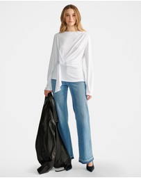 Decjuba - Jasmine Tie Detail Top