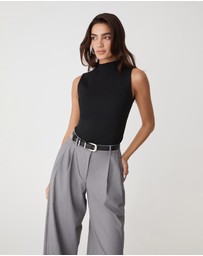 Forcast - Finnley Structured Ponte Top