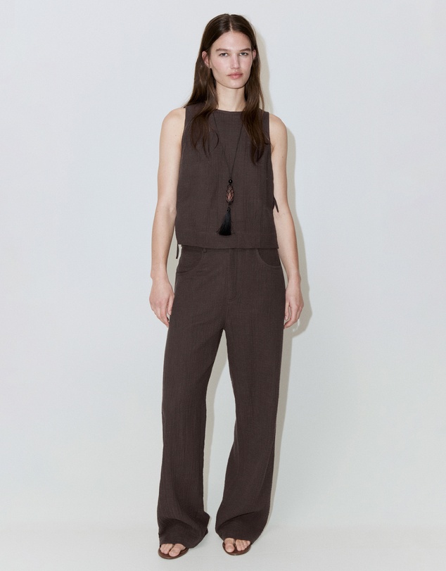 M.N.G - Bambula Tie Top