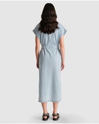 Decjuba - D-Luxe Denim Maxi Dress