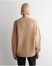 COS - Oversized Cashmere-Blend Cardigan