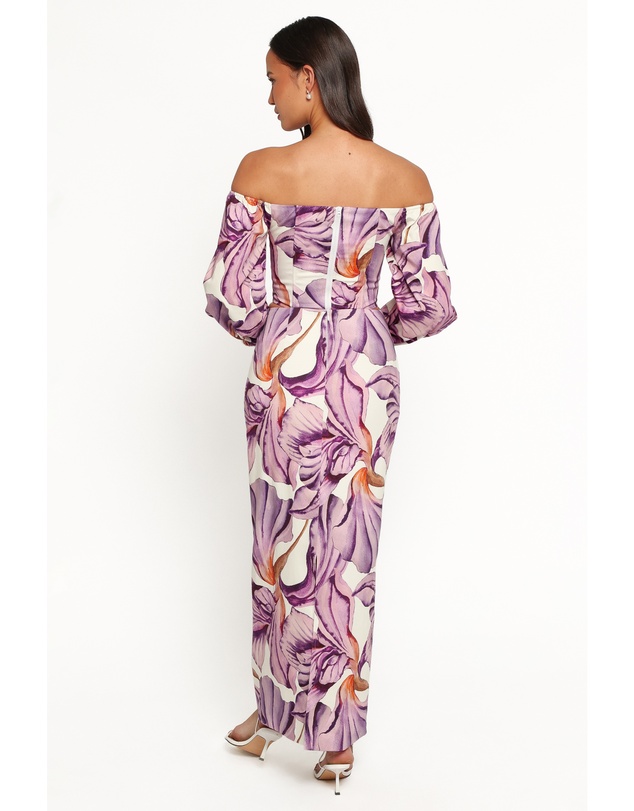 Petal & Pup - Kitty Off Shoulder Top - Orchid Floral