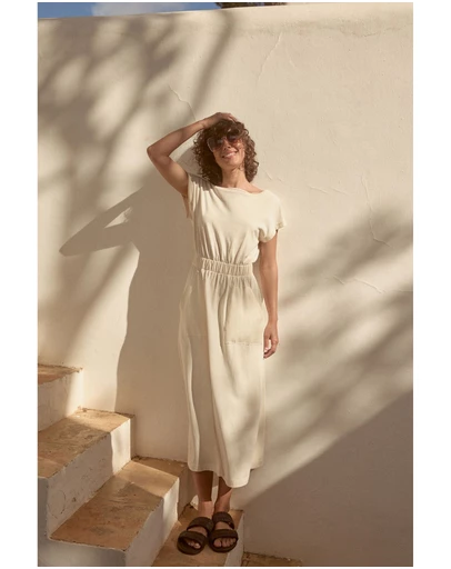 NEXT - 100% Cotton Summer Midi T-Shirt Dress