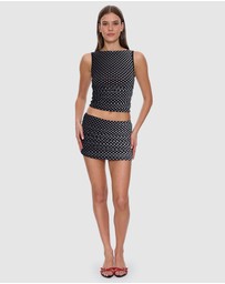 Thrills - Disconnect Mesh Mini Skirt