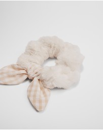 Country Road - Faux Fur Scrunchie