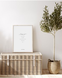 Olive et Oriel - To Do List Art Print