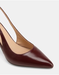 Wittner - Riker Shiny Leather Slingbacks