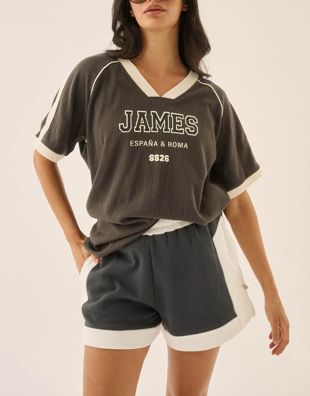Araminta James - James College Waffle Tee