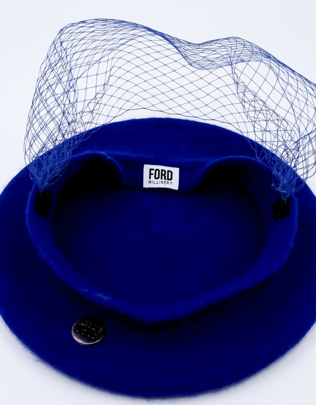 FORD MILLINERY - NIKKI Beret with veil