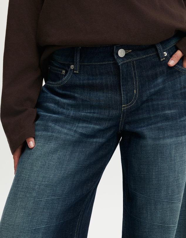 Cotton On - Petite Low Rise Wide Jean