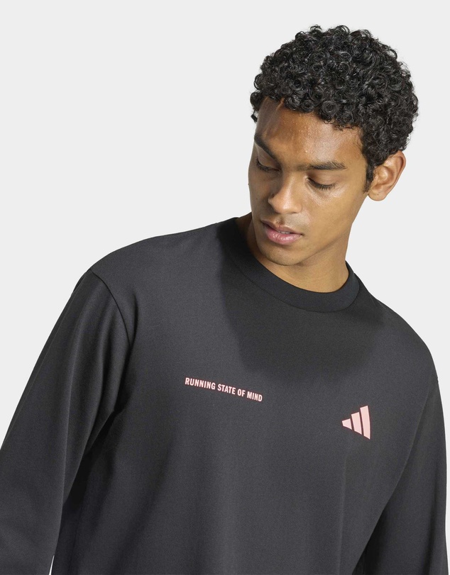 adidas Performance - adi365 Running Community Culture Long Sleeve Shirt Mens