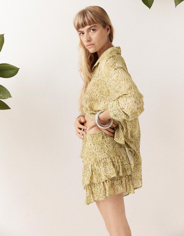 KINGA CSILLA - Viper Fae Frill Skort