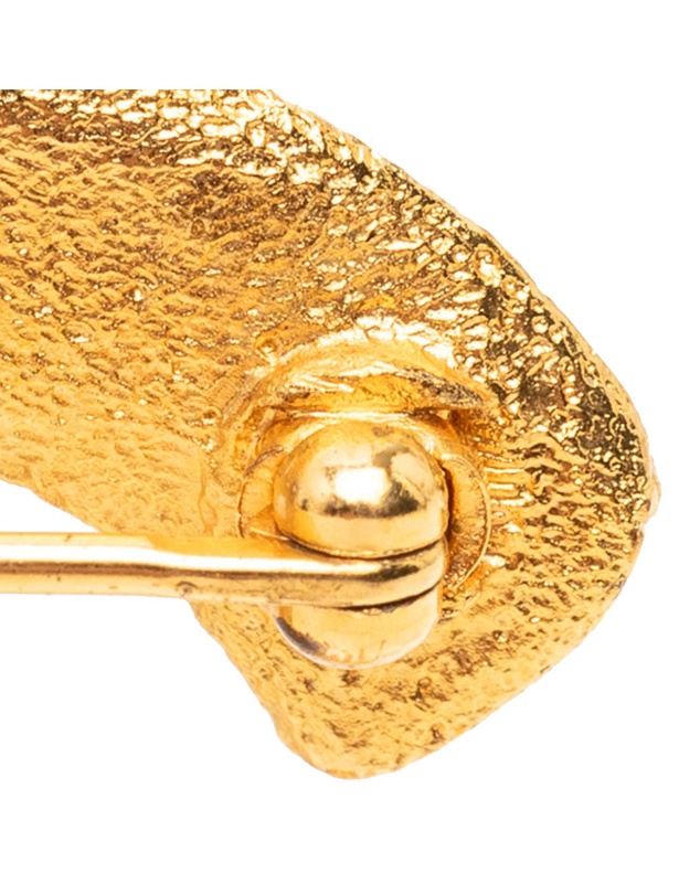 Pre-Loved by Azura Reborn - Pre-Loved Gold Plated CC Brooch