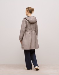 Trenery - Reversible Hooded Anorak in Night Sky