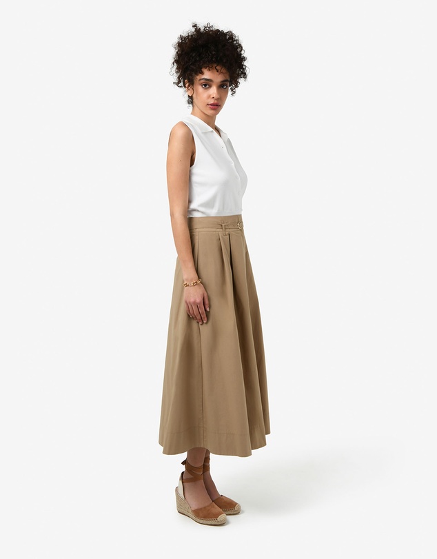 Forcast - Willow Cotton Belted Skirt