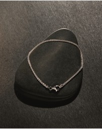 Najo - Kinetic Men's Silver Bracelet (21cm)