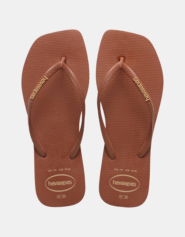 Havaianas - Slim Square Logo Pop Up - Women's