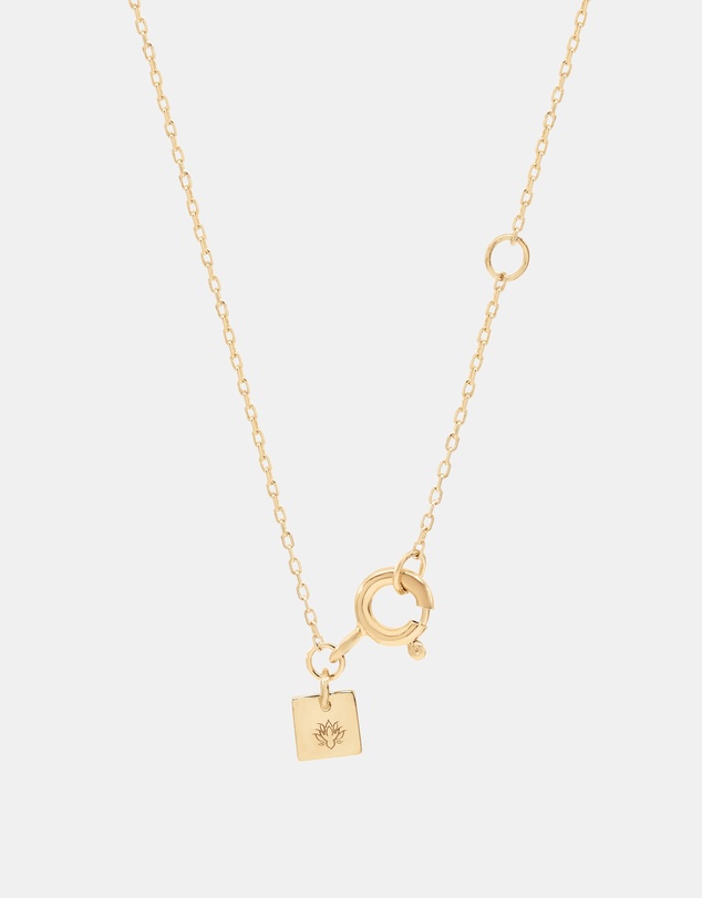 By Charlotte - Gold Eye of Peace Necklace