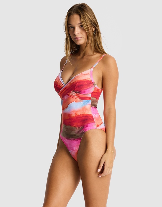 Sea Level Australia - Cabo Cross Front Scoop Back One Piece