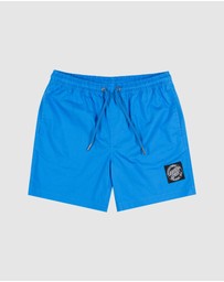 Santa Cruz - MFG Cruzier Solid Beach Shorts - Teens