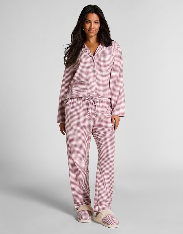 Hunkemoller - Flannel Check Essential Pants