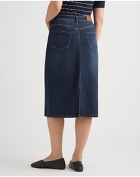 David Lawrence - Immare Denim Pencil Skirt