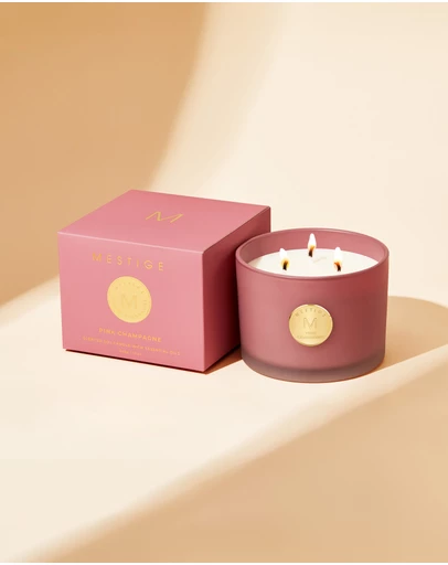 Mestige - Serenity Candle 340g - Pink Champagne
