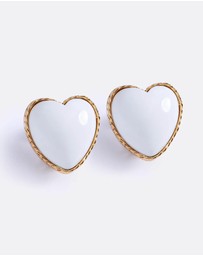 Emma Pills - Hot Hearts Earrings