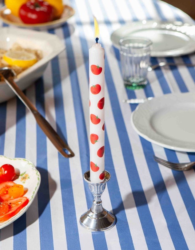 DOIY - Dolce Vita Taper Candles (set of 2) Tomato