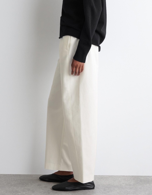 COS - Pima Cotton Barrel-Leg Trousers