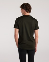 Calibre - Mercerised Crew T-shirt Army Green