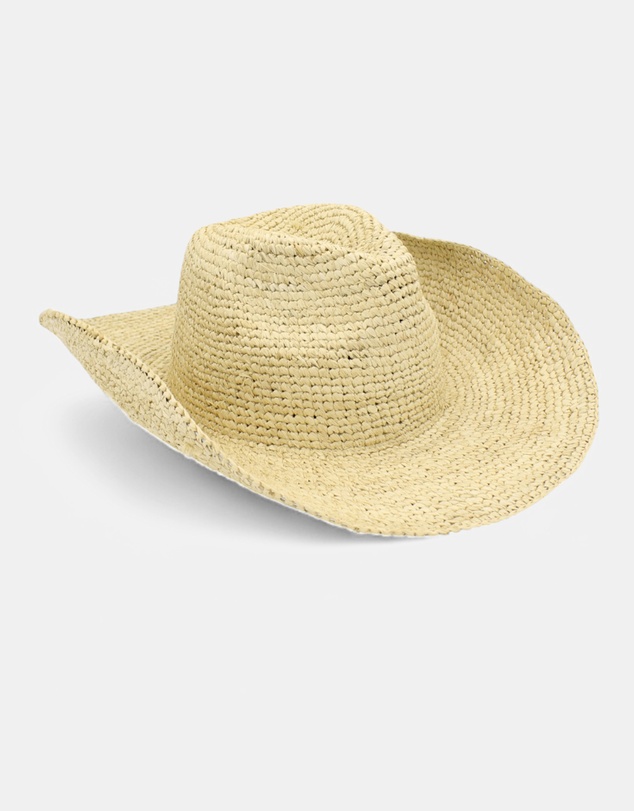 Morgan & Taylor - Rowyn Relaxed Cowboy Fedora in Natural